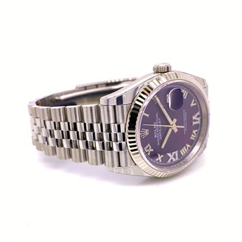 rolex day date roman dial|Rolex datejust purple.